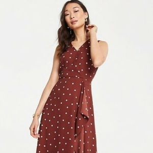 Ann Taylor Dot Midi Dress - Final Price Drop